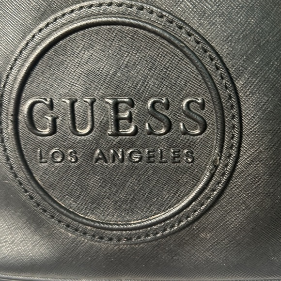 GUESS THORNTON BLACK MINI BACKPACK - Picture 7 of 7